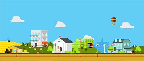 Le déploiement de la fibre optique